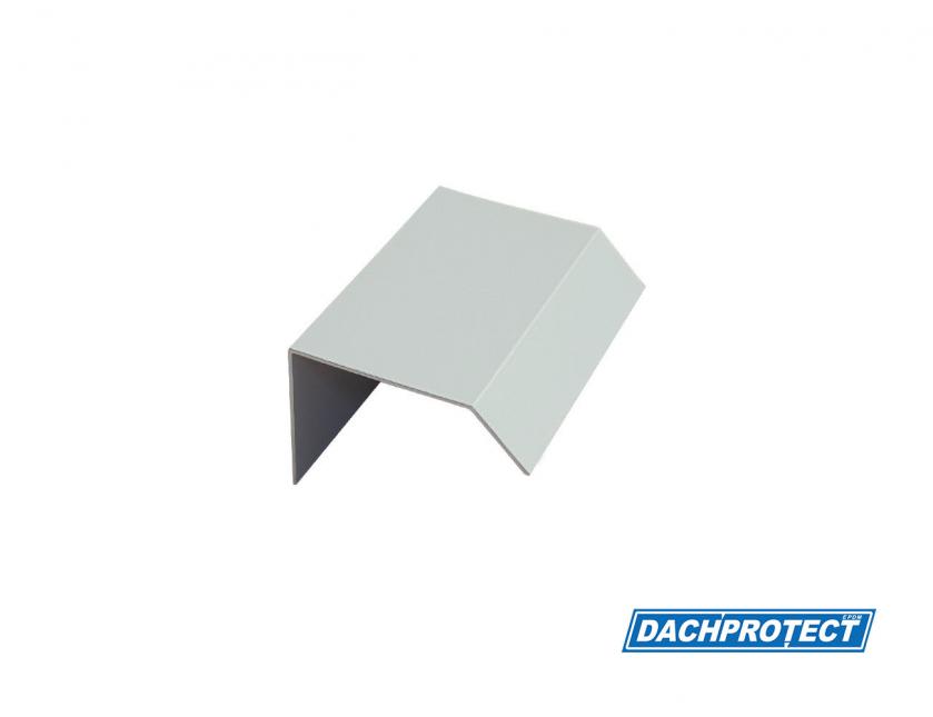 Verbinder ISOS, Silber RAL 9006 für ISOS Dachrandprofile und Ecken